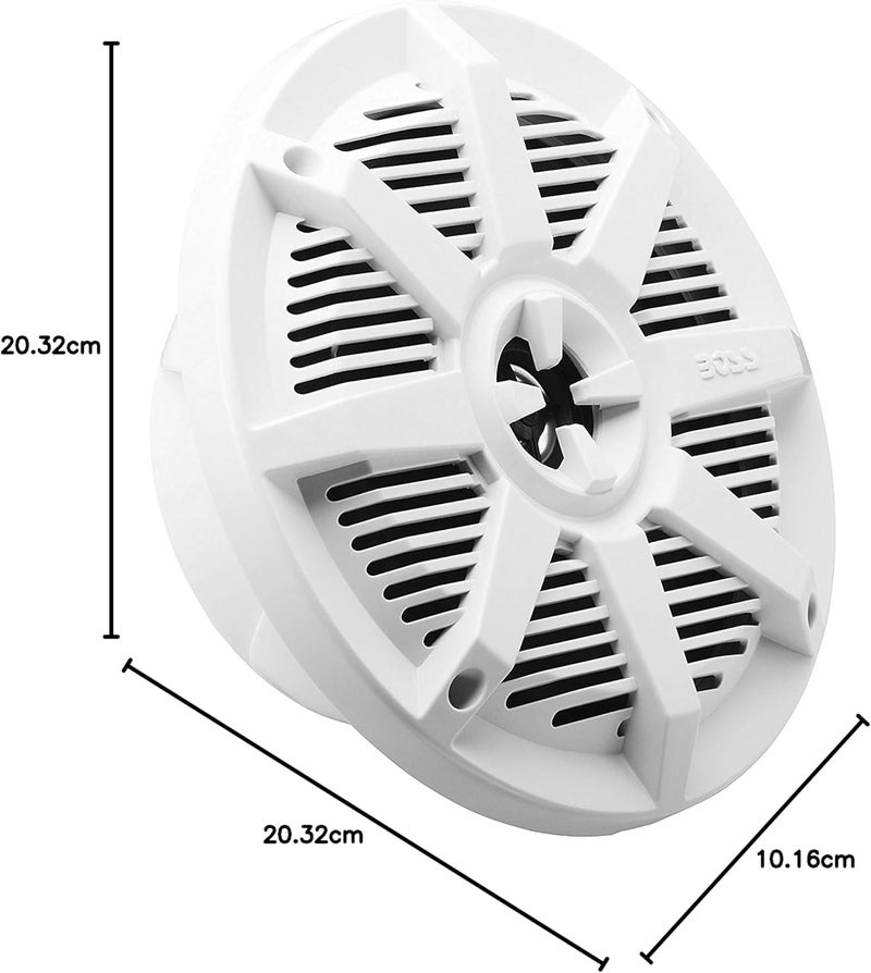 BOSS Audio Systems MR62W 200 Watt 6.5 Inch Full Range Weatherproof Marine Speakers - Image 5